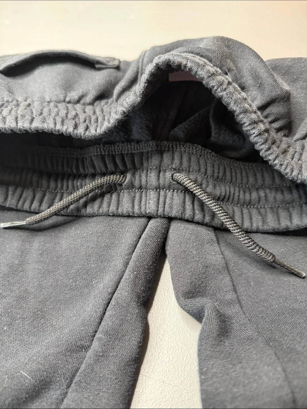 Nike Kid’s Black Sweatpants with White Accents.  Bundle of 2. Size: small